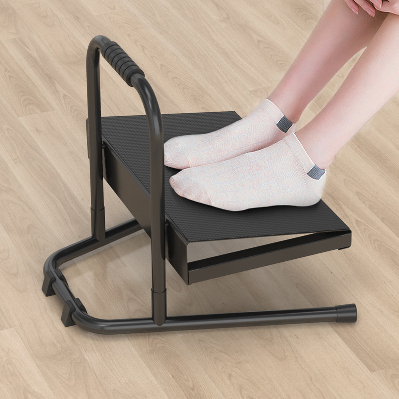 Footrest Under Desk - 높이 조절 가능한 발 받침대 페달